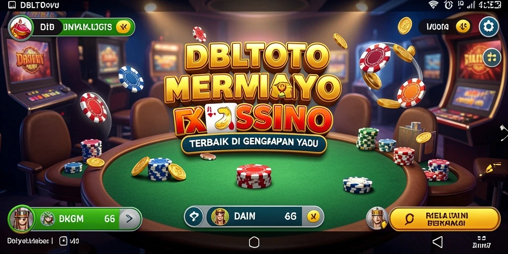 Tampilan gameplay Kasino DBLTOTO yang mengasyikkan dan interaktif.