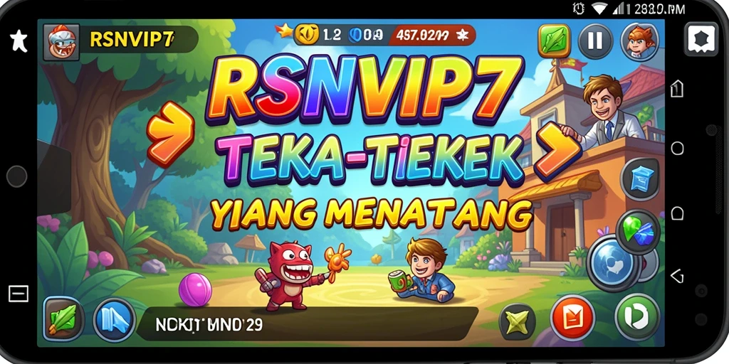 Screenshot menampilkan gameplay seru dari RSNVIP7 dengan teka-teki yang menantang.